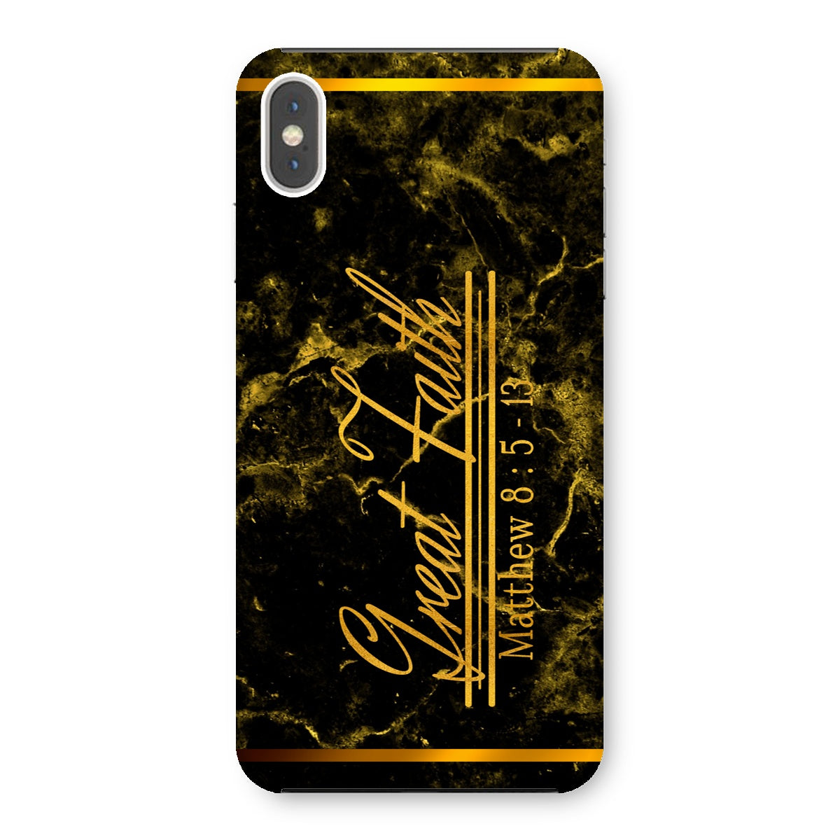 Great Faith || Matthew 8:5-13 Snap Phone Case