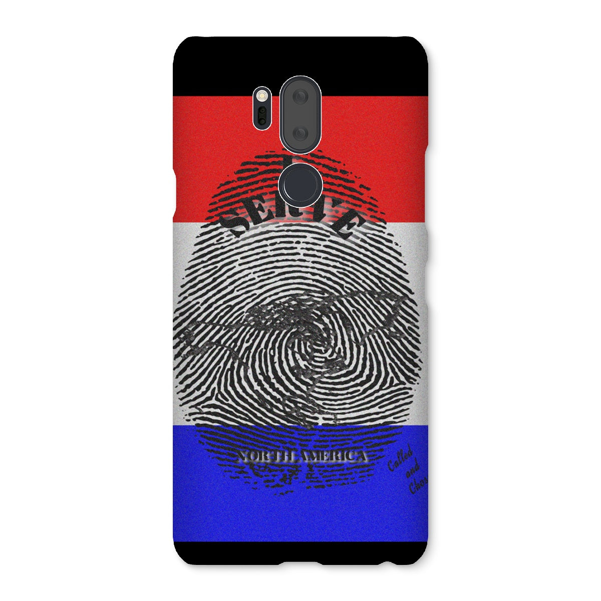 I Serve North America Fingerprint Snap Phone Case