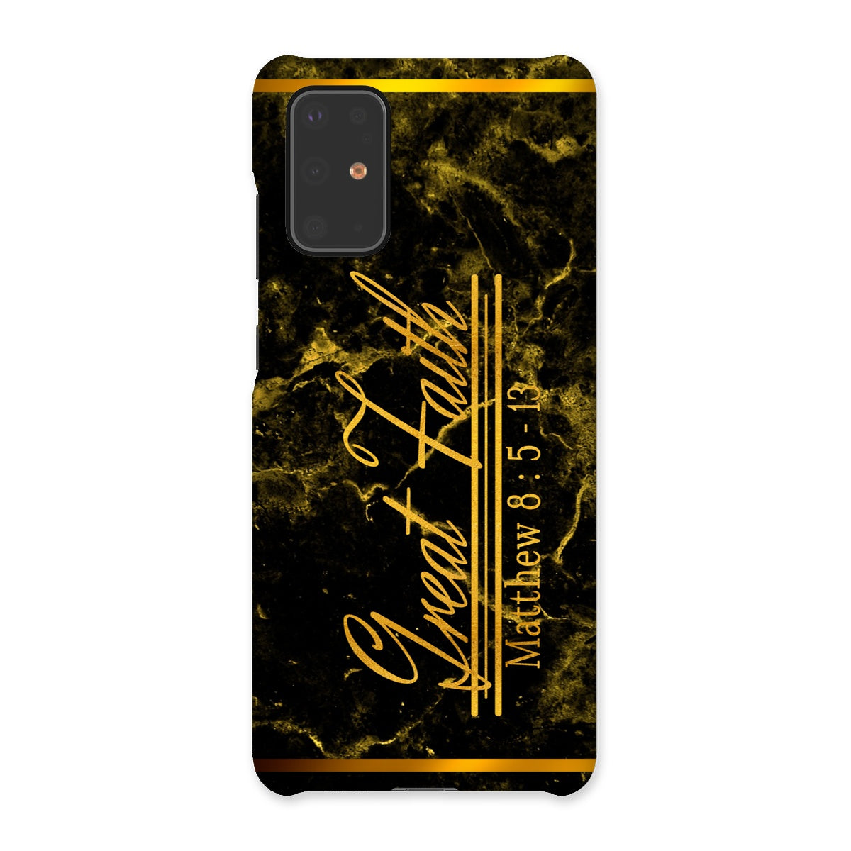 Great Faith || Matthew 8:5-13 Snap Phone Case