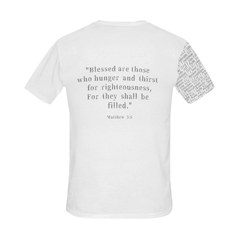 Adult Unisex Matthew 5:6 D.H.W. Jersey Tee