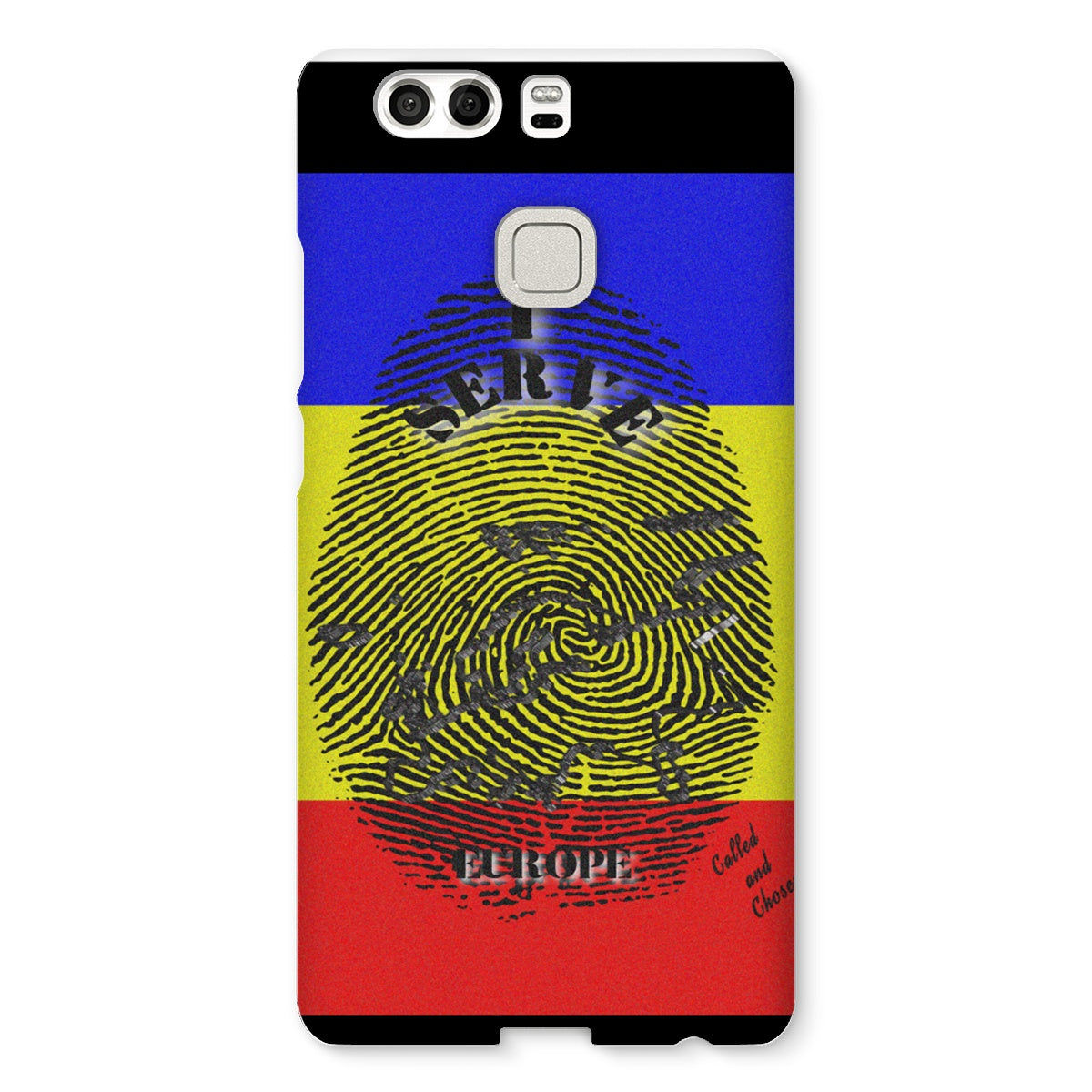 I Serve Europe Fingerprint Snap Phone Case