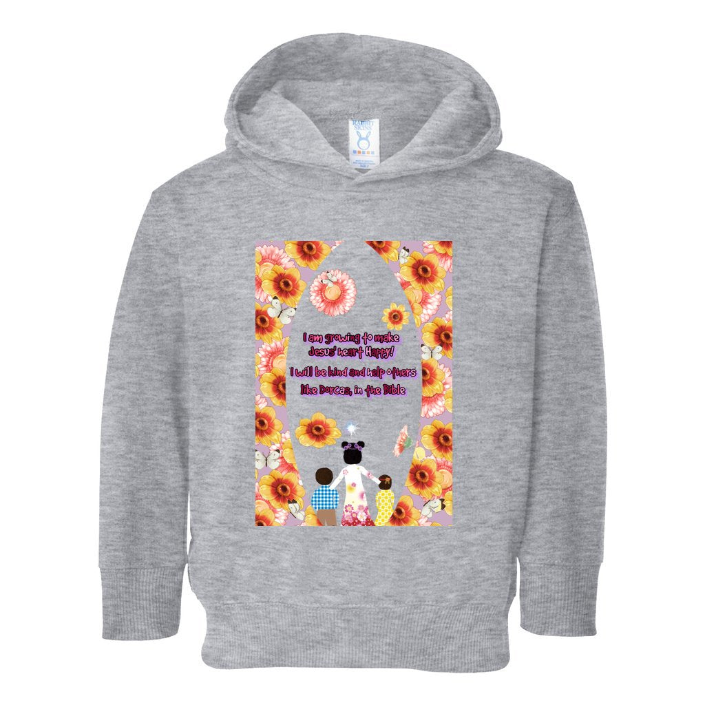 Making Jesus Merry Like Dorcas Girl's Toddler Hoodie