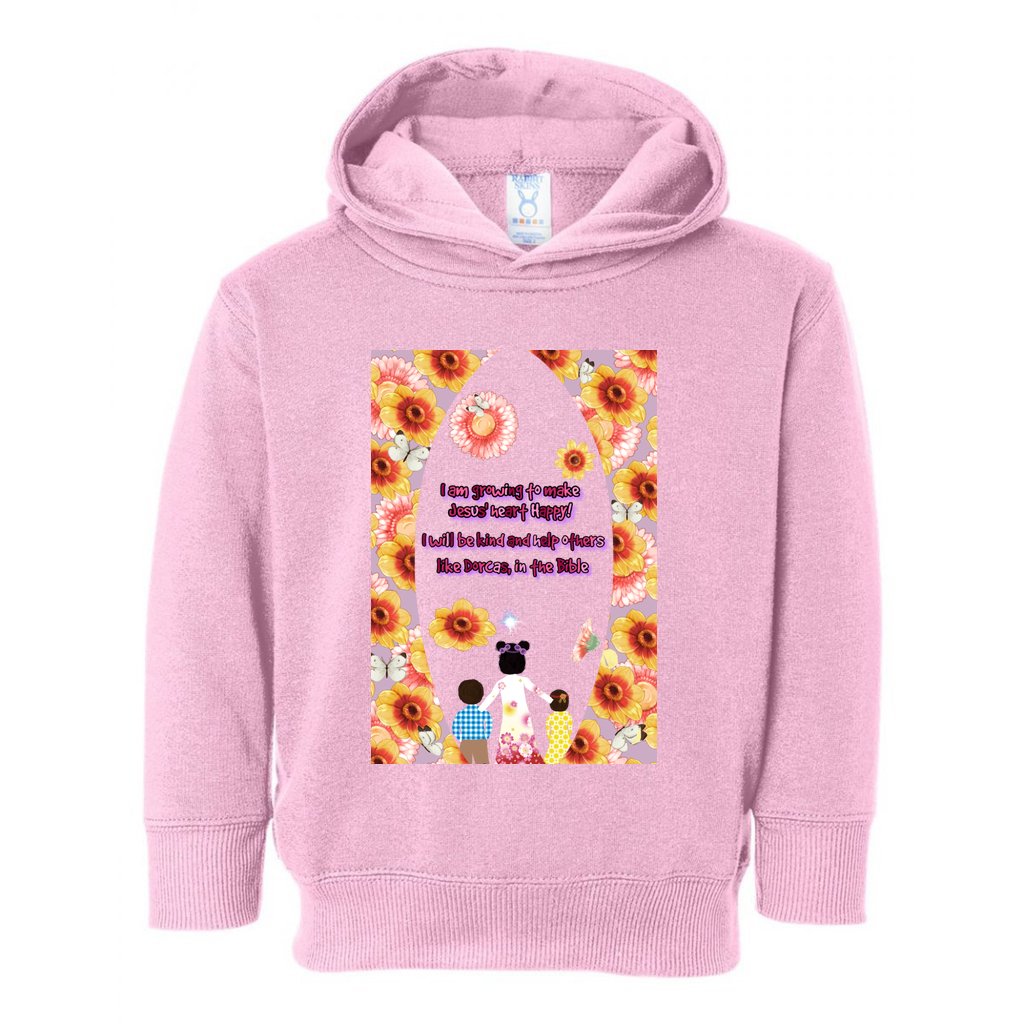 Making Jesus Merry Like Dorcas Girl's Toddler Hoodie