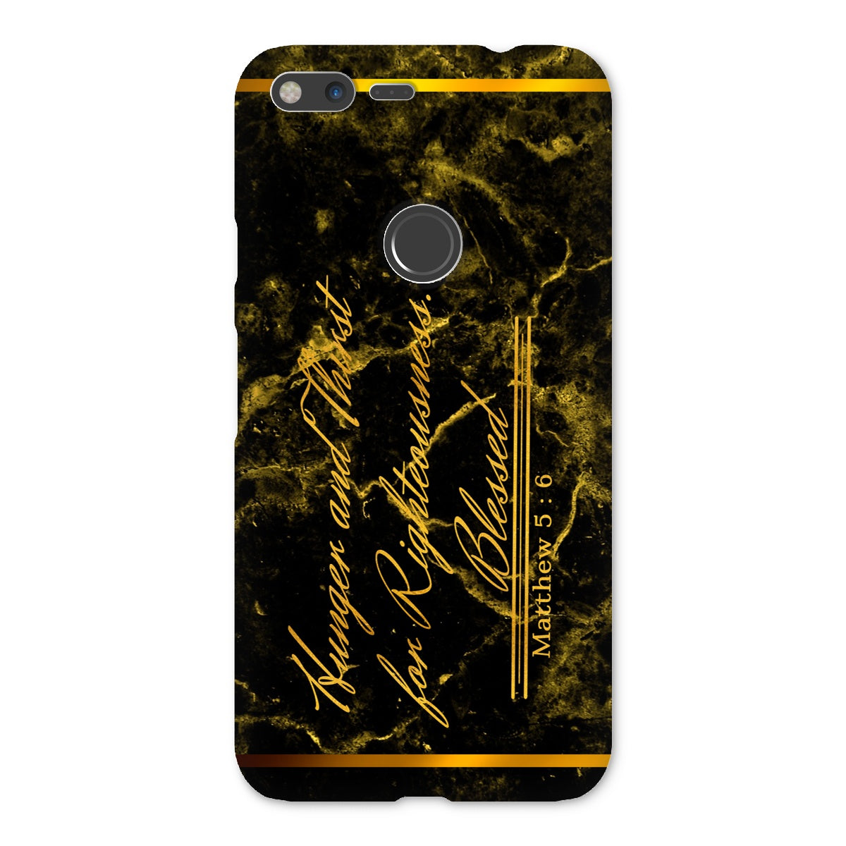 Hunger and Thirst for Righteousness || Matthew 5:6 Snap Phone Case