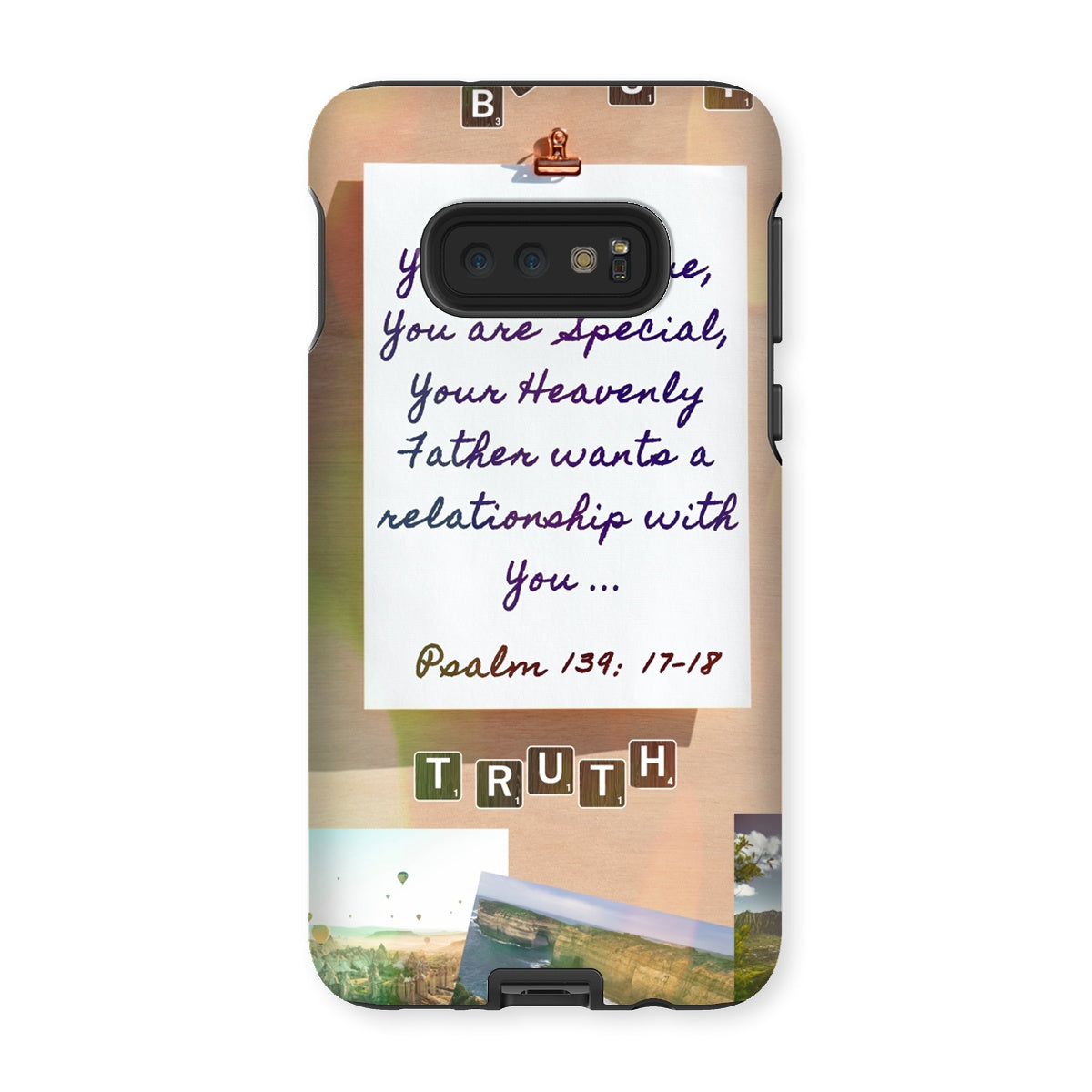 You Are Unique Tough Phone Case