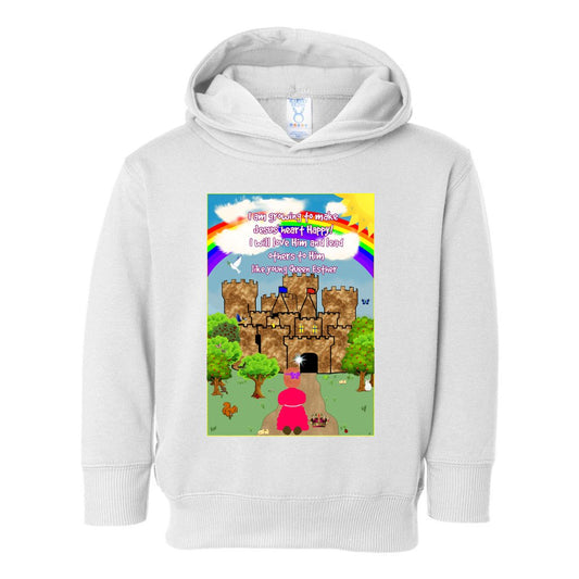 Making Jesus Merry Like Queen Esther Girl's Toddler Hoodie