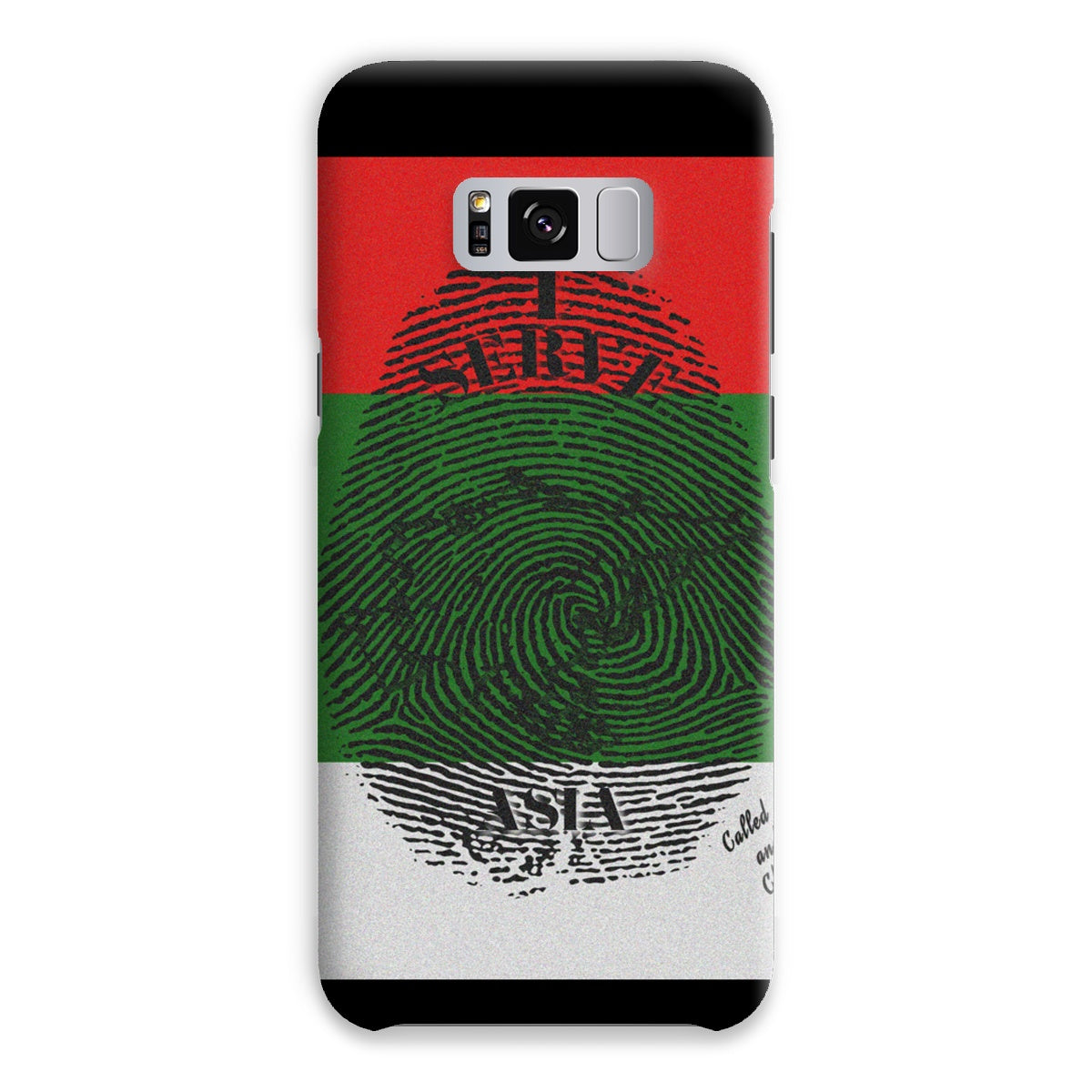 I Serve Asia Fingerprint Snap Phone Case