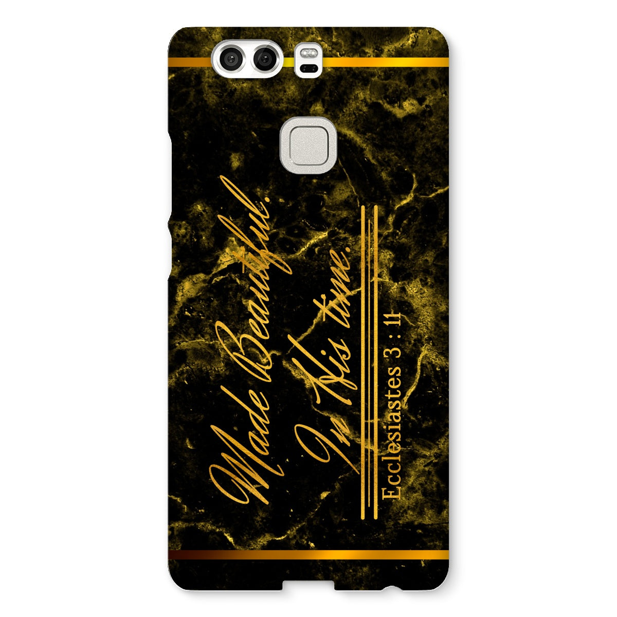 Made Beautiful in His Time || Ecclesiastes 3:11 Snap Phone Case