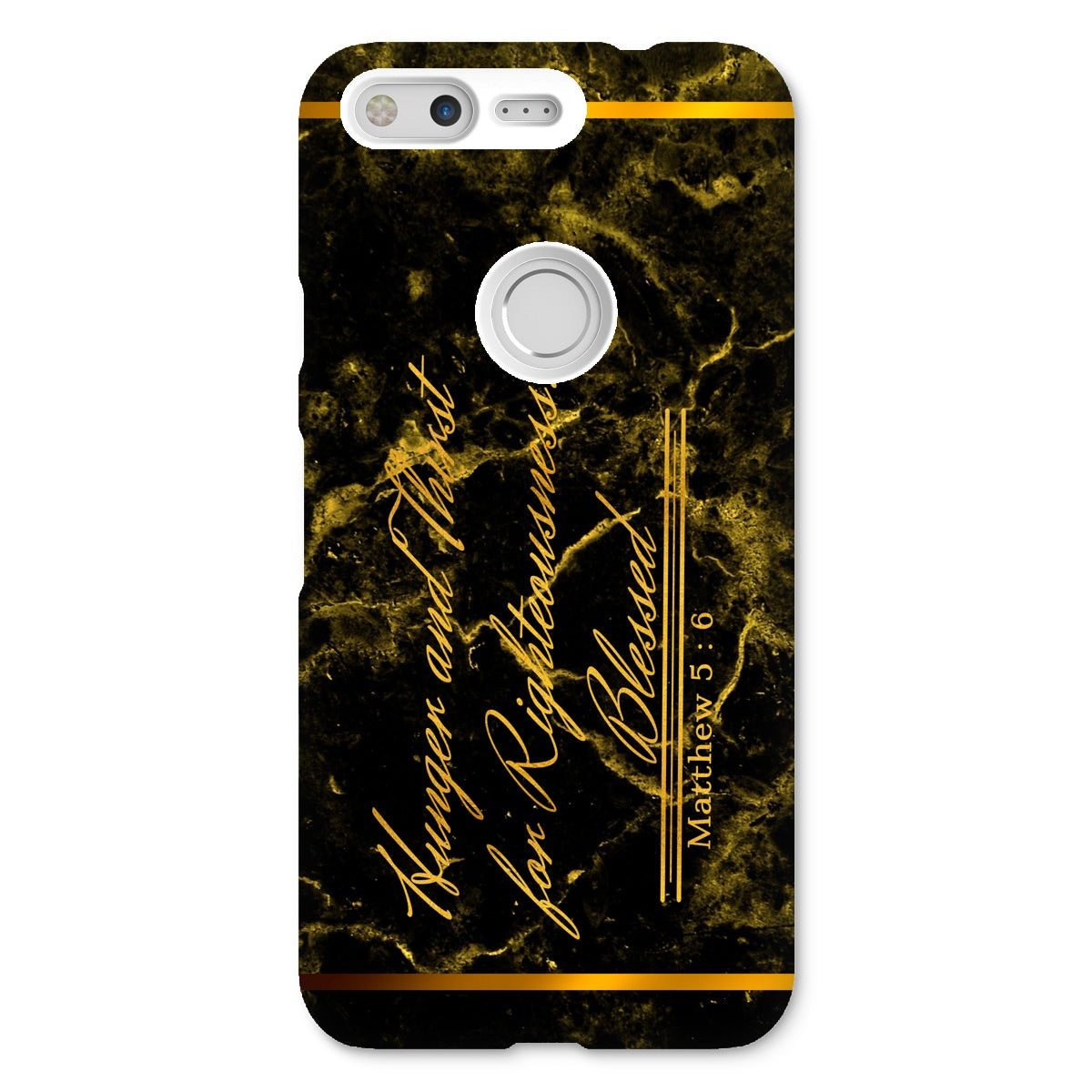 Hunger and Thirst for Righteousness || Matthew 5:6 Snap Phone Case