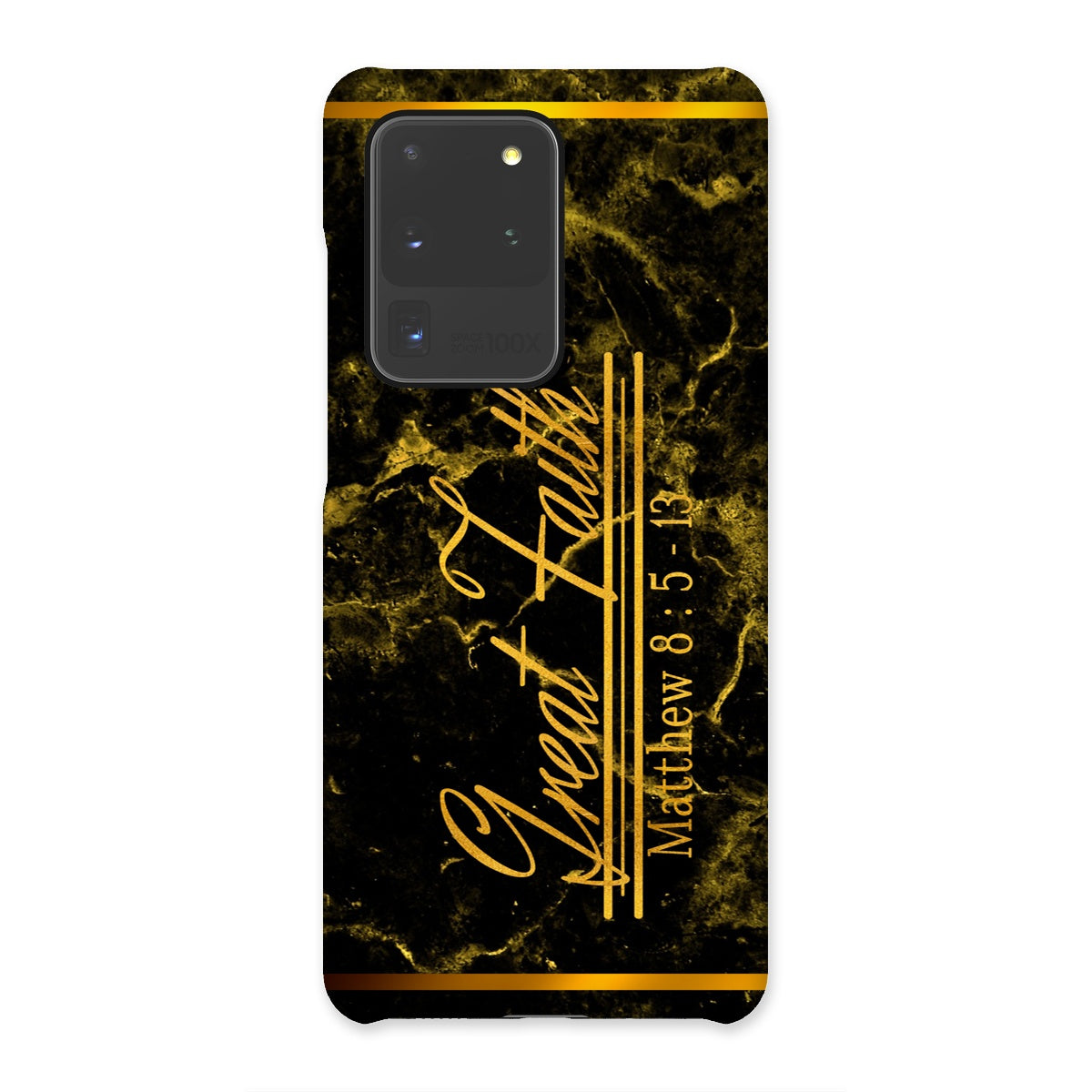 Great Faith || Matthew 8:5-13 Snap Phone Case