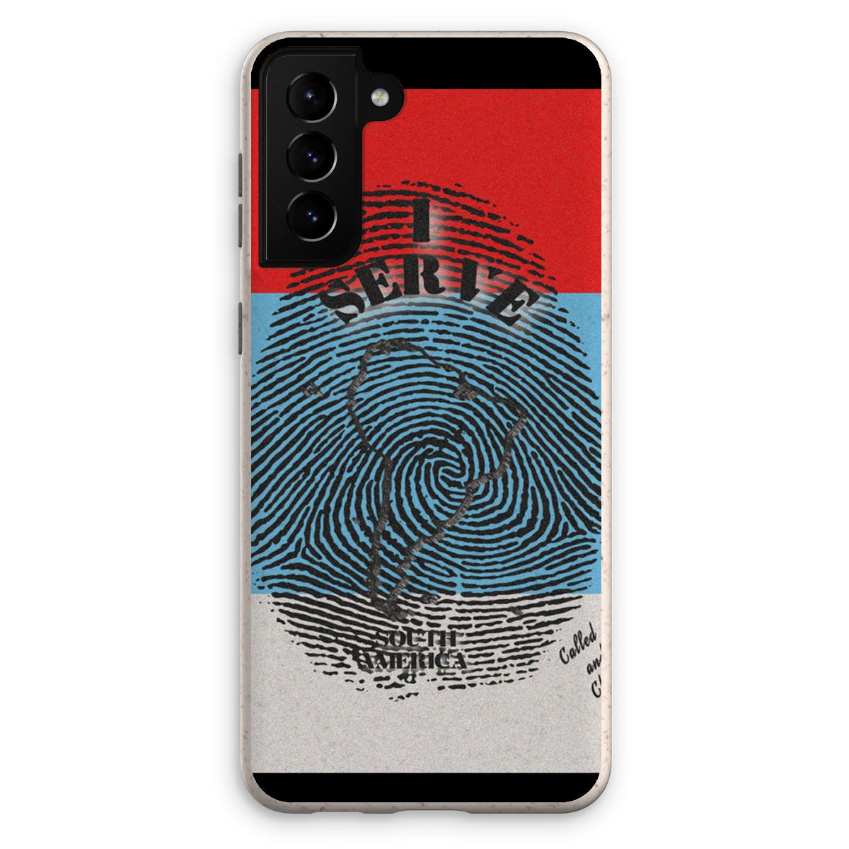 I Serve South America Fingerprint Eco Phone Case