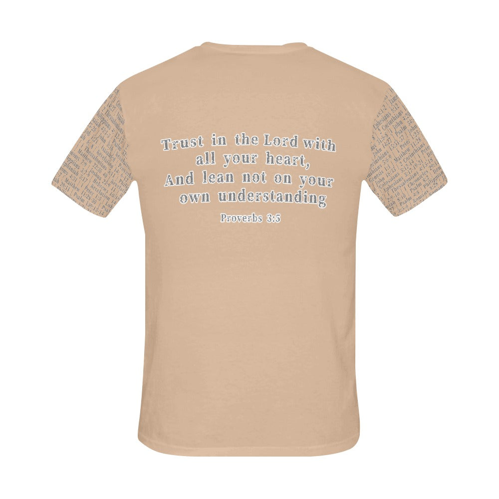 Adult Unisex Proverbs 3:5 D.H.W. Jersey Tee