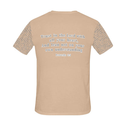 Adult Unisex Proverbs 3:5 D.H.W. Jersey Tee