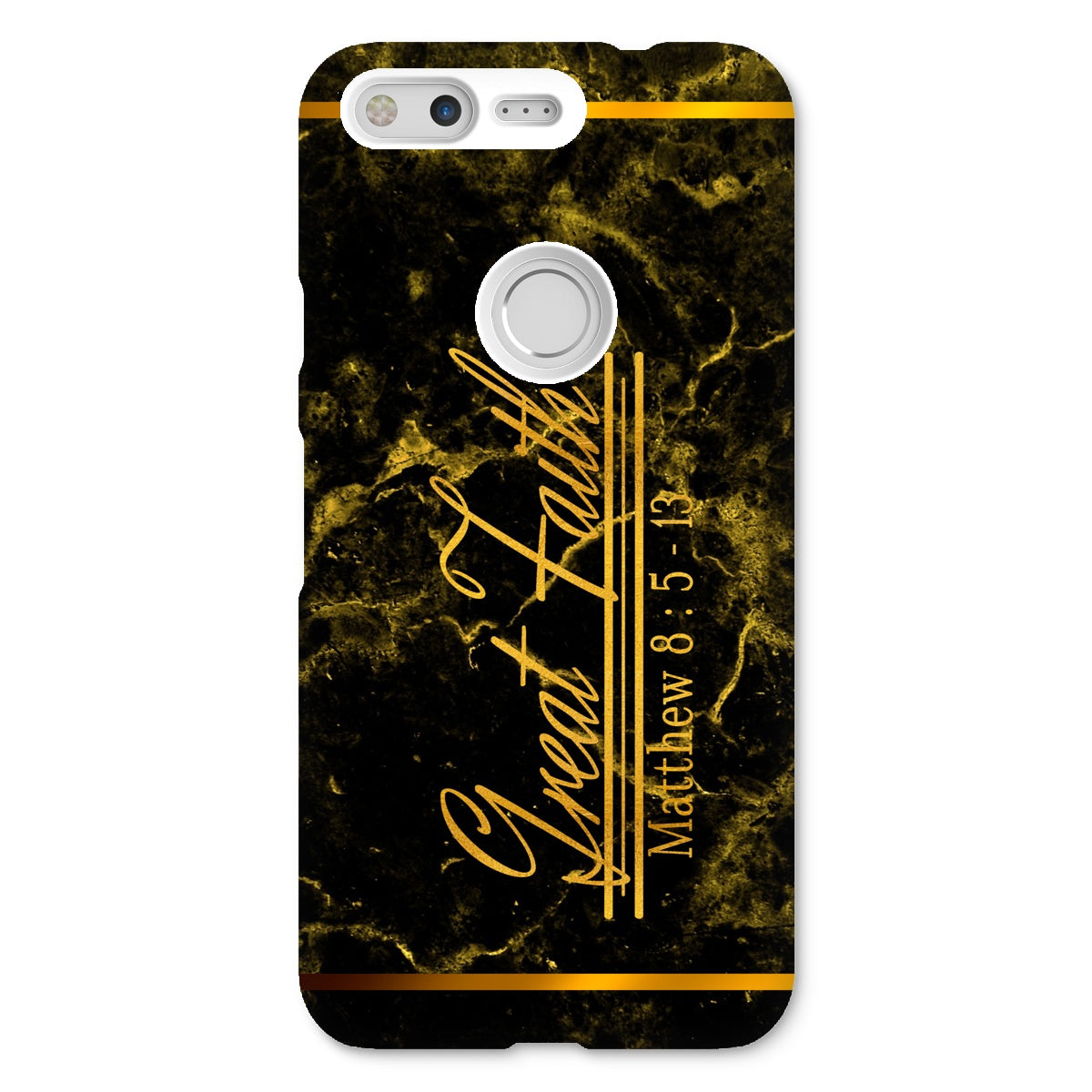 Great Faith || Matthew 8:5-13 Snap Phone Case
