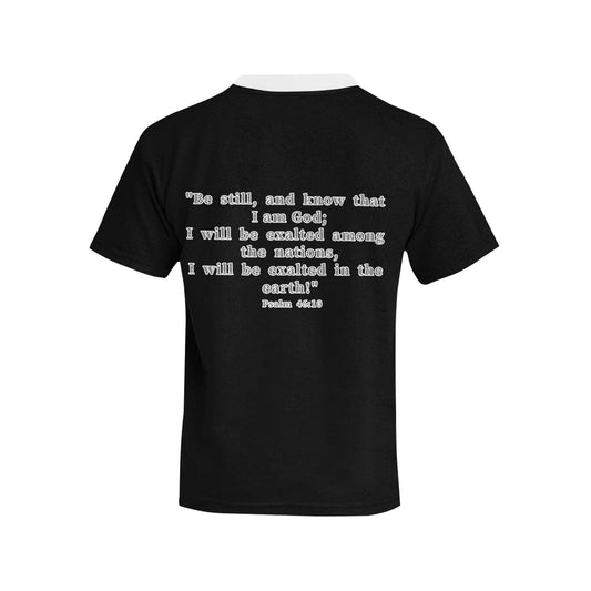 Youth Girl Psalm 46:10 Covered T-Shirt