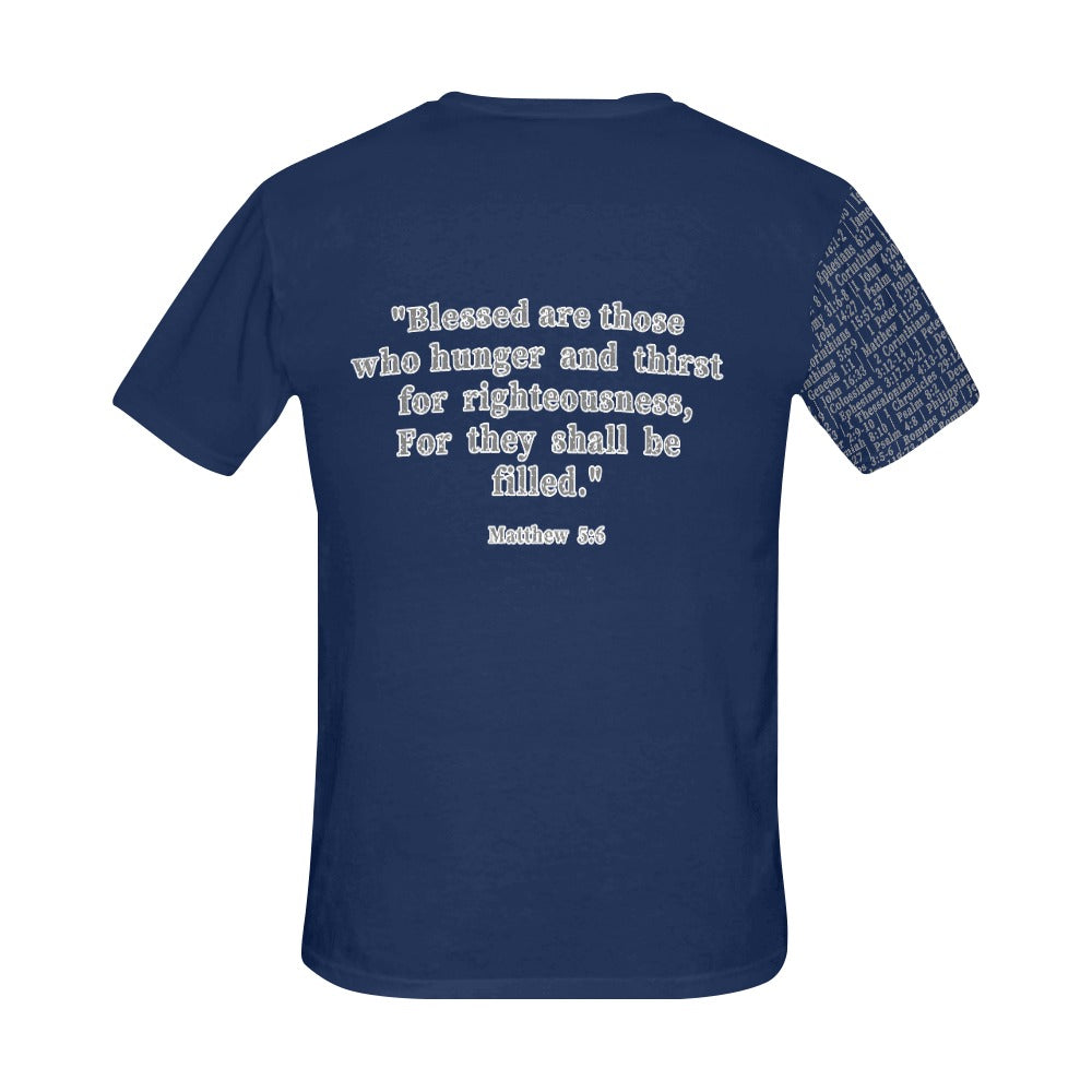 Adult Unisex Matthew 5:6 D.H.W. Jersey Tee