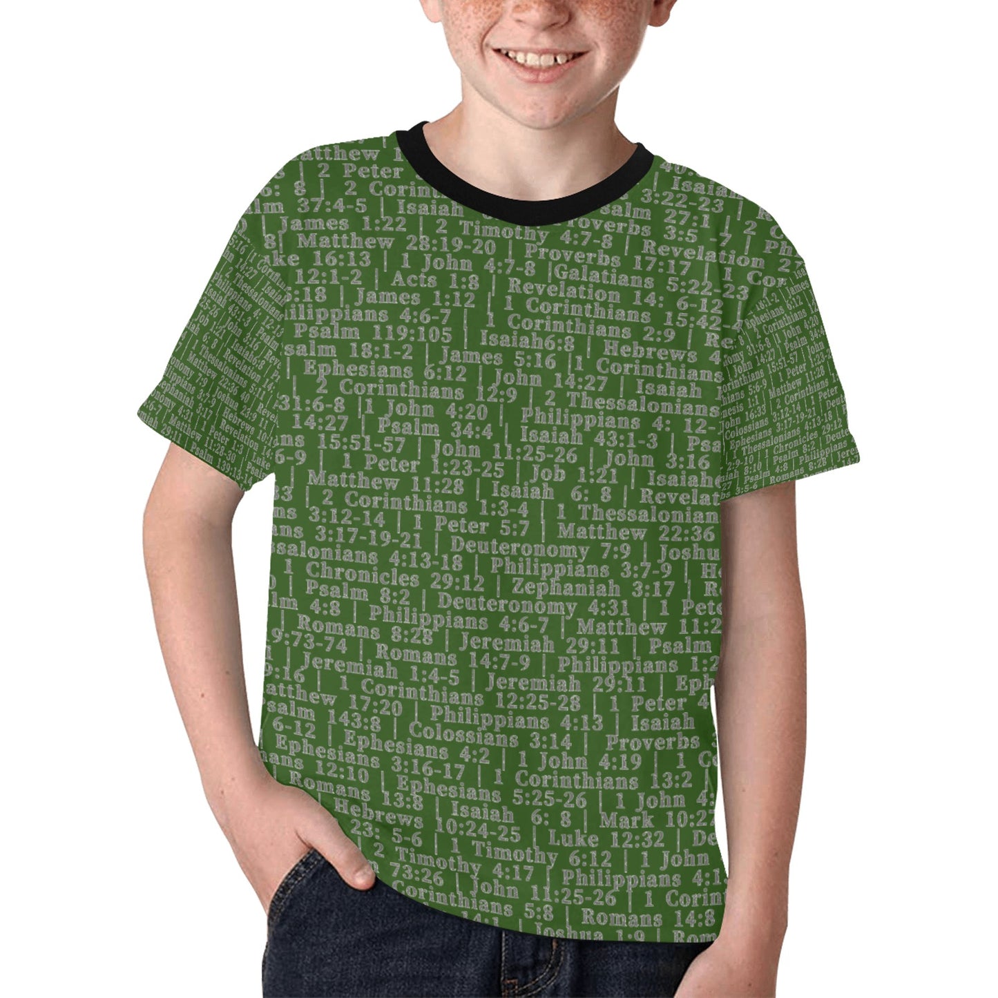 Youth Unisex Matthew 5:6 Covered T-Shirt