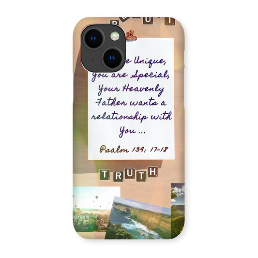 You Are Unique Snap Phone Case