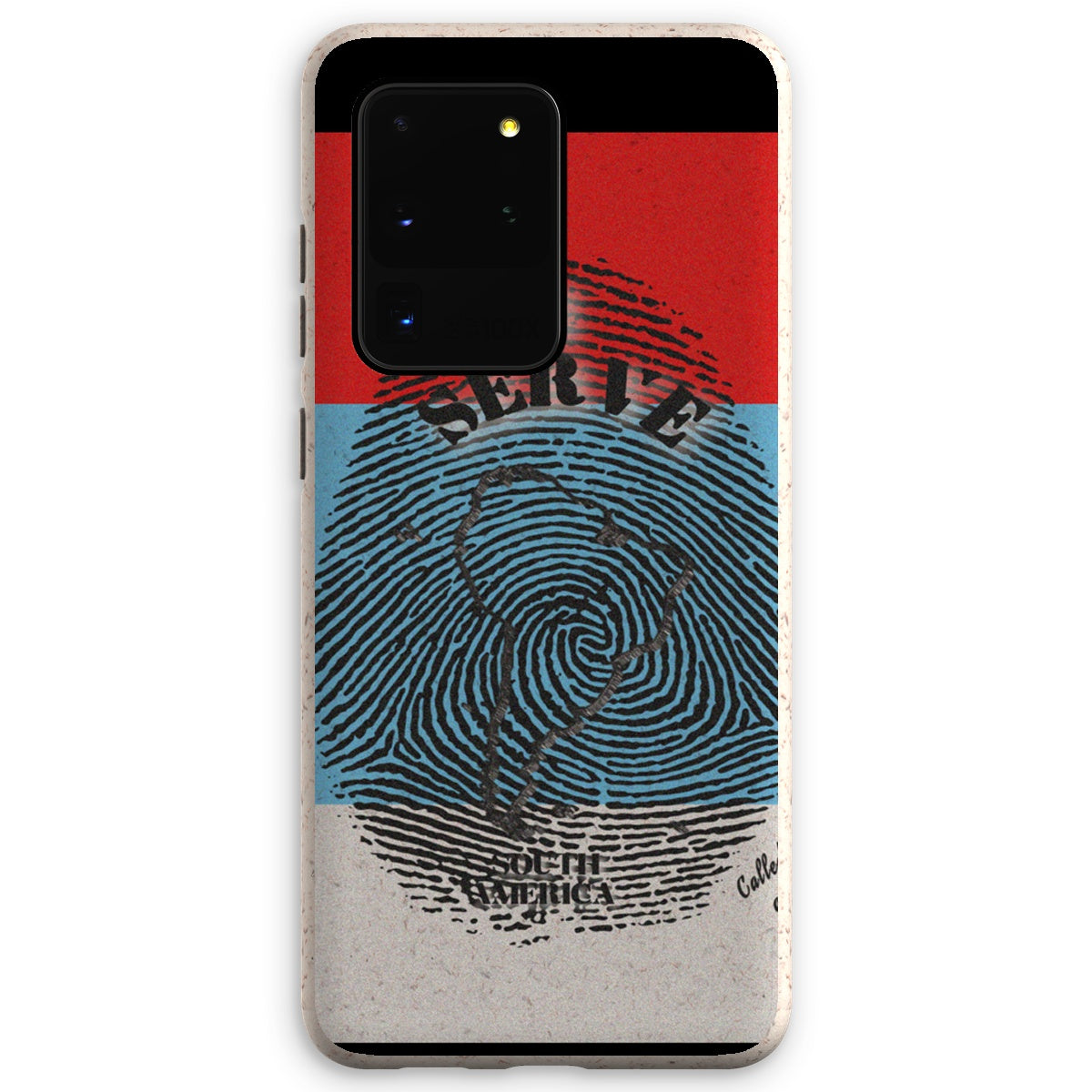 I Serve South America Fingerprint Eco Phone Case