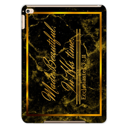 Made Beautiful in His Time || Ecclesiastes 3:11 iPad Case