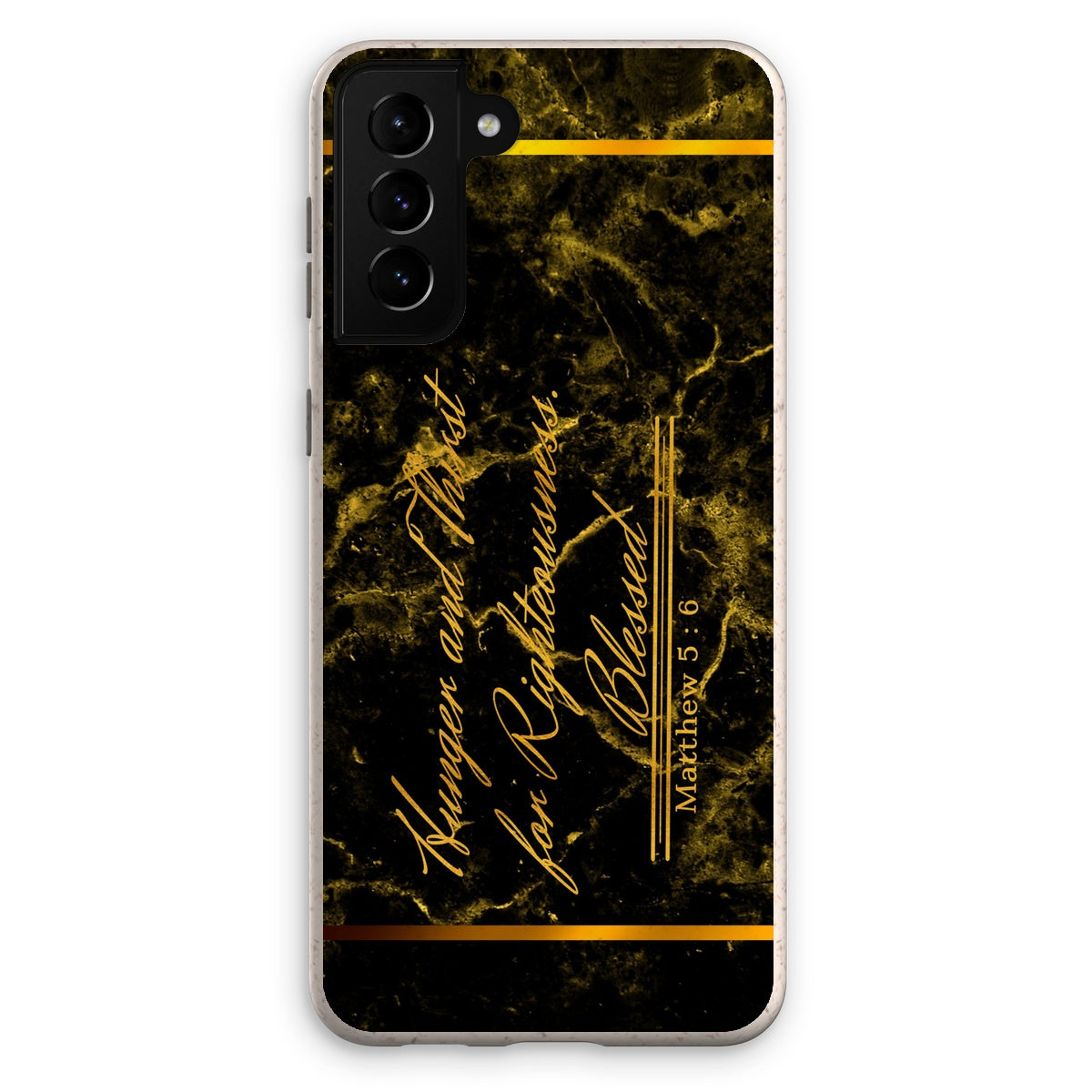 Hunger and Thirst for Righteousness || Matthew 5:6 Eco Phone Case