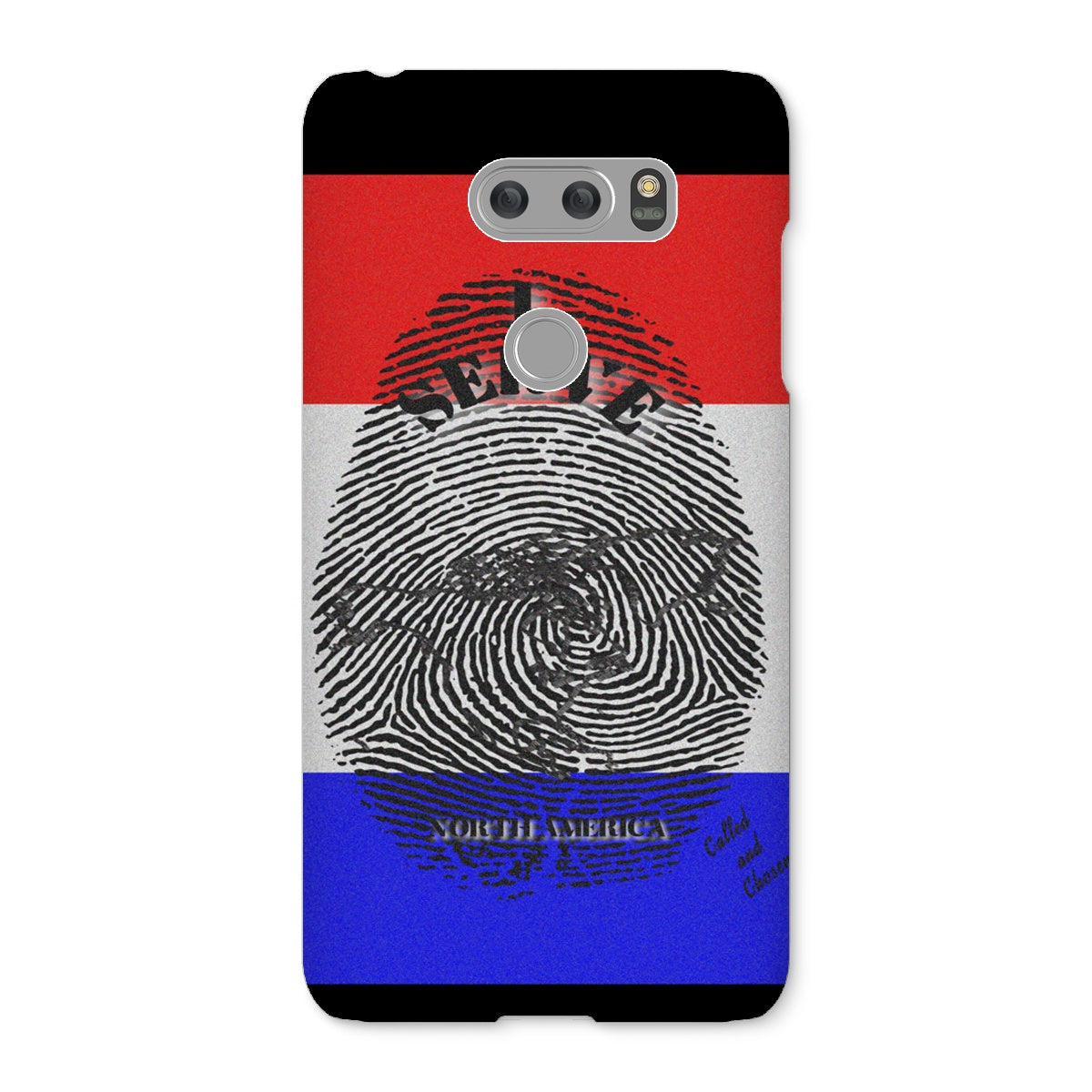I Serve North America Fingerprint Snap Phone Case