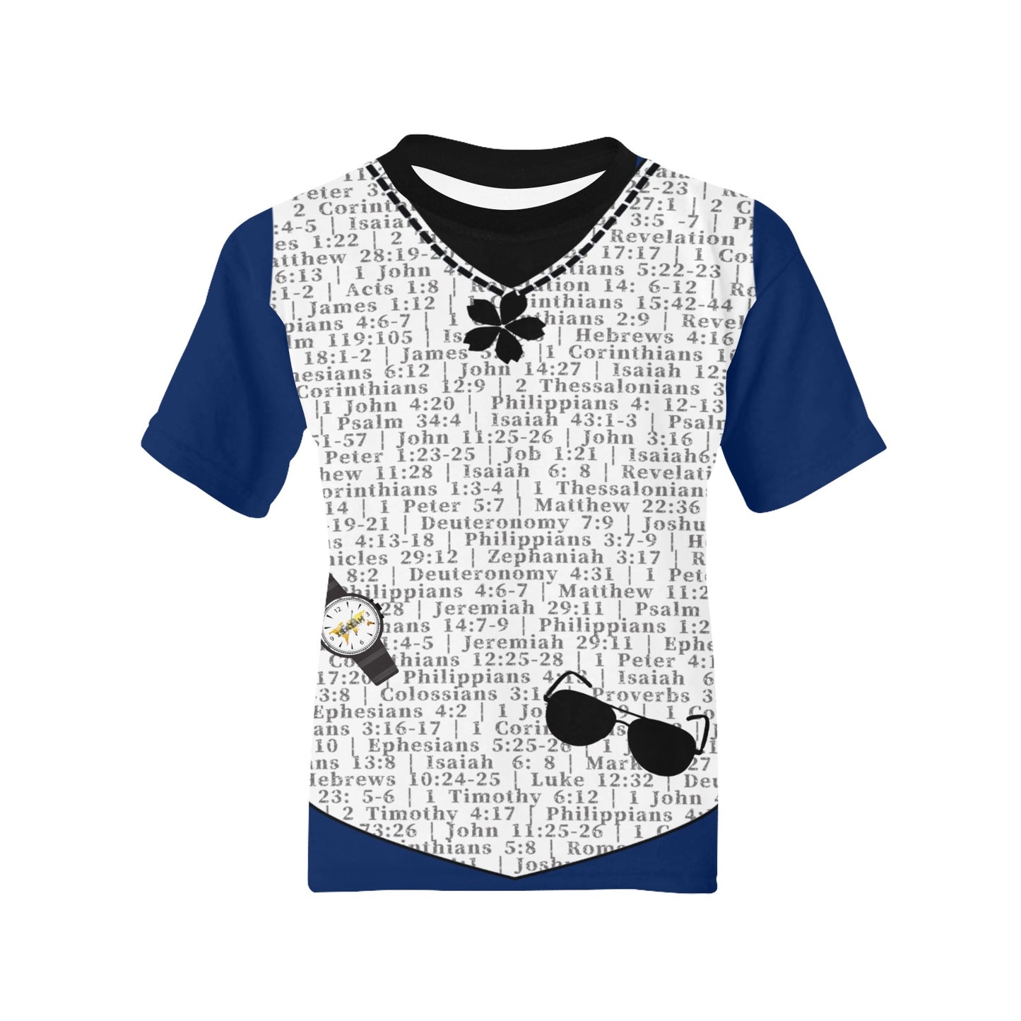 Youth Girl Isaiah 6:8 Covered T-Shirt