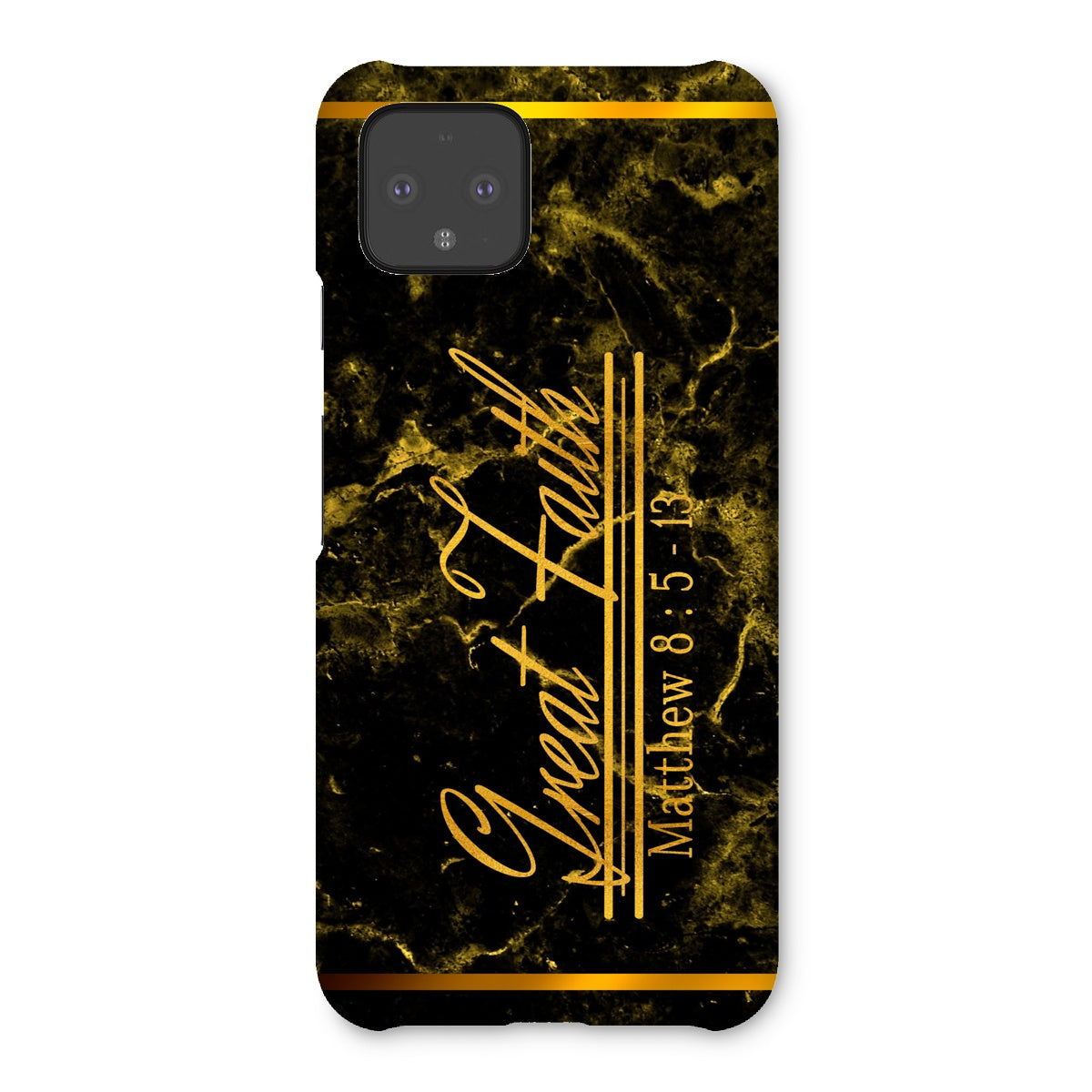 Great Faith || Matthew 8:5-13 Snap Phone Case