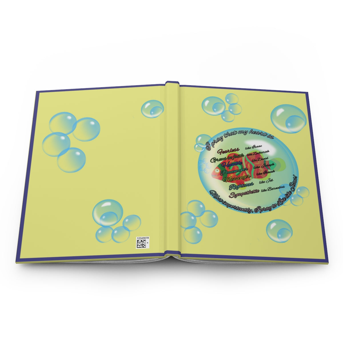 English || Love Like Jesus Boy's Journal || Fish