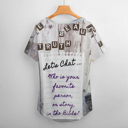 Your Favorite Person Ladies' V-Neck Blouse