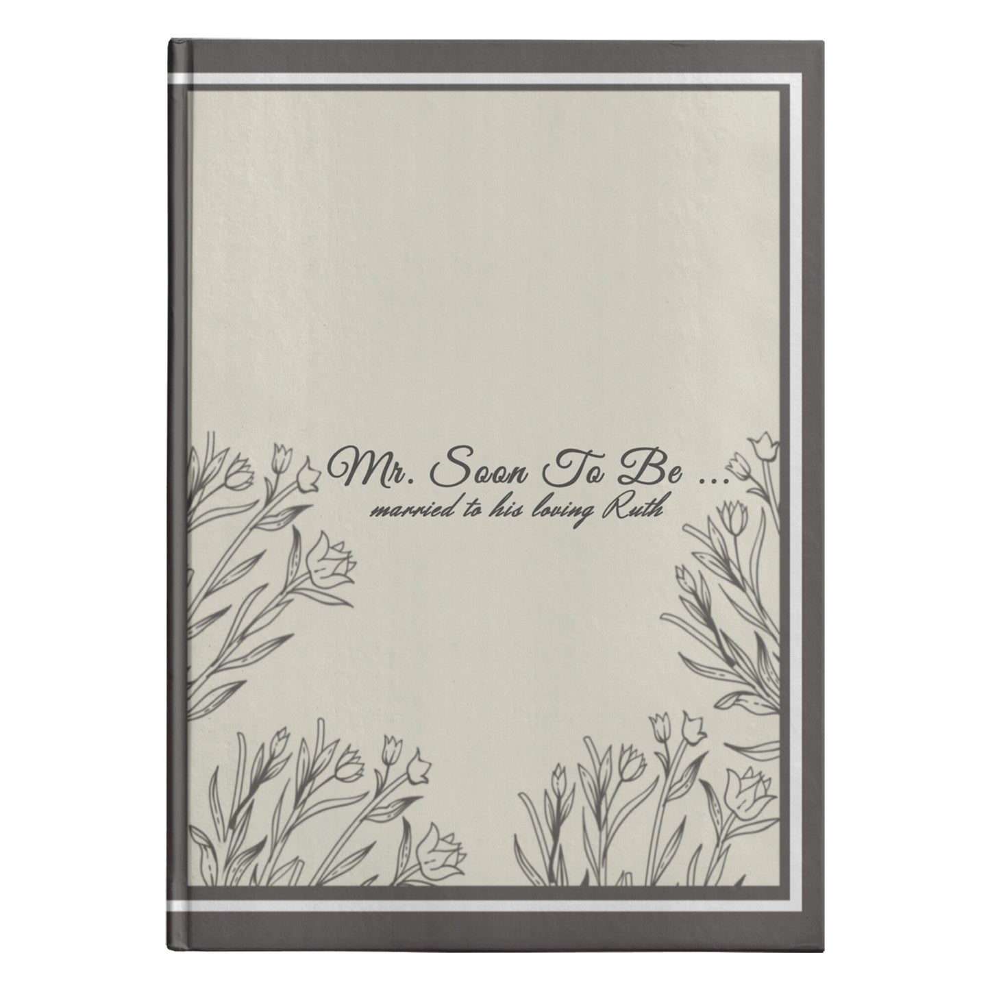 Beige Mr. Soon To Be Journal