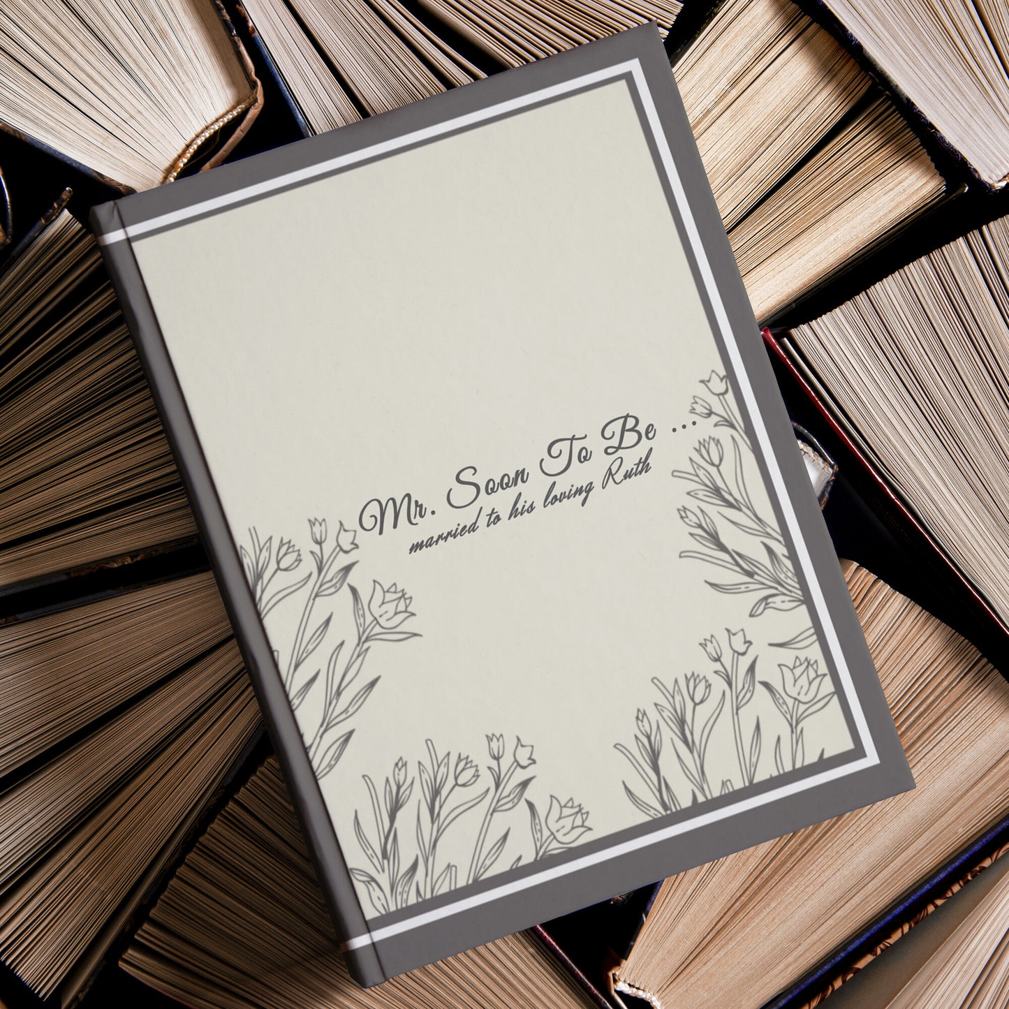 Beige Mr. Soon To Be Journal