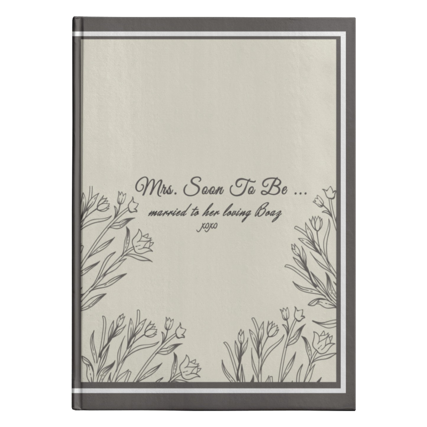 Beige Mrs. Soon To Be Journal