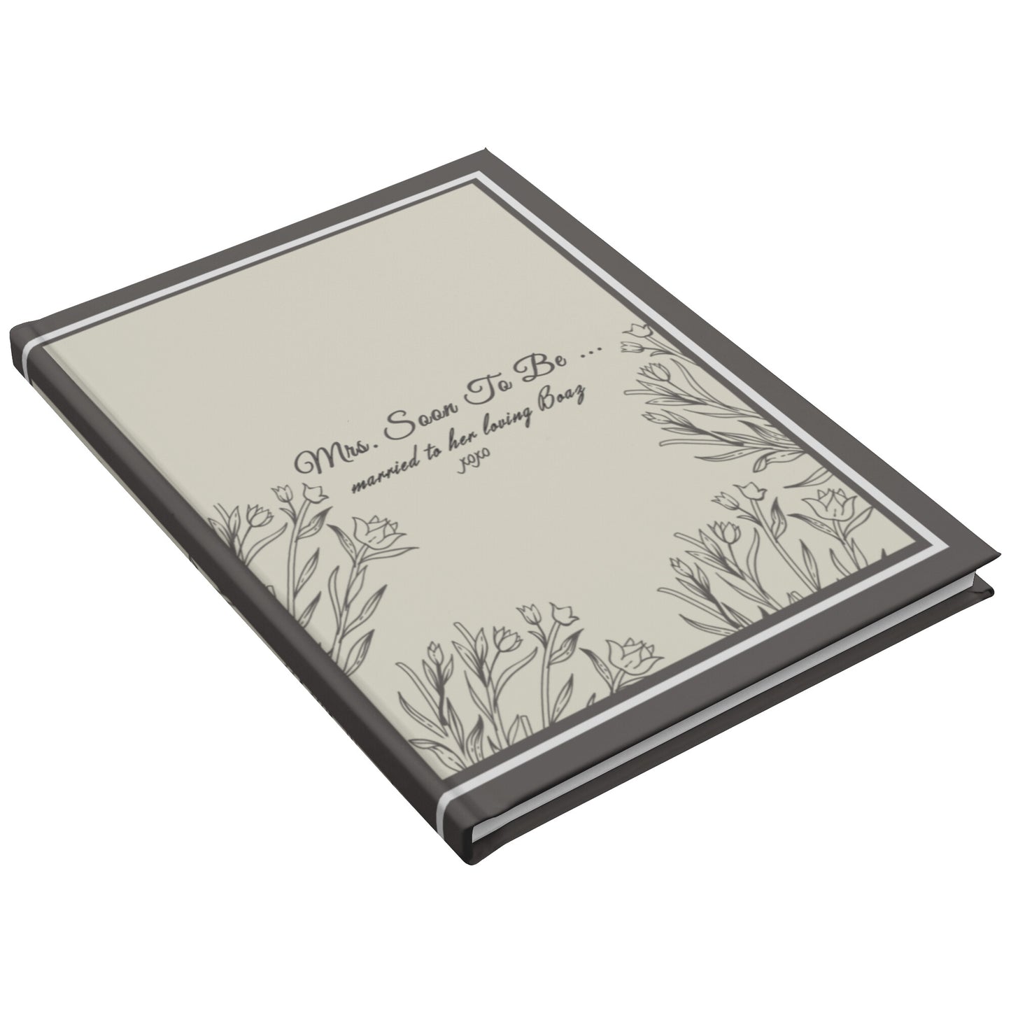 Beige Mrs. Soon To Be Journal