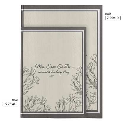 Beige Mrs. Soon To Be Journal