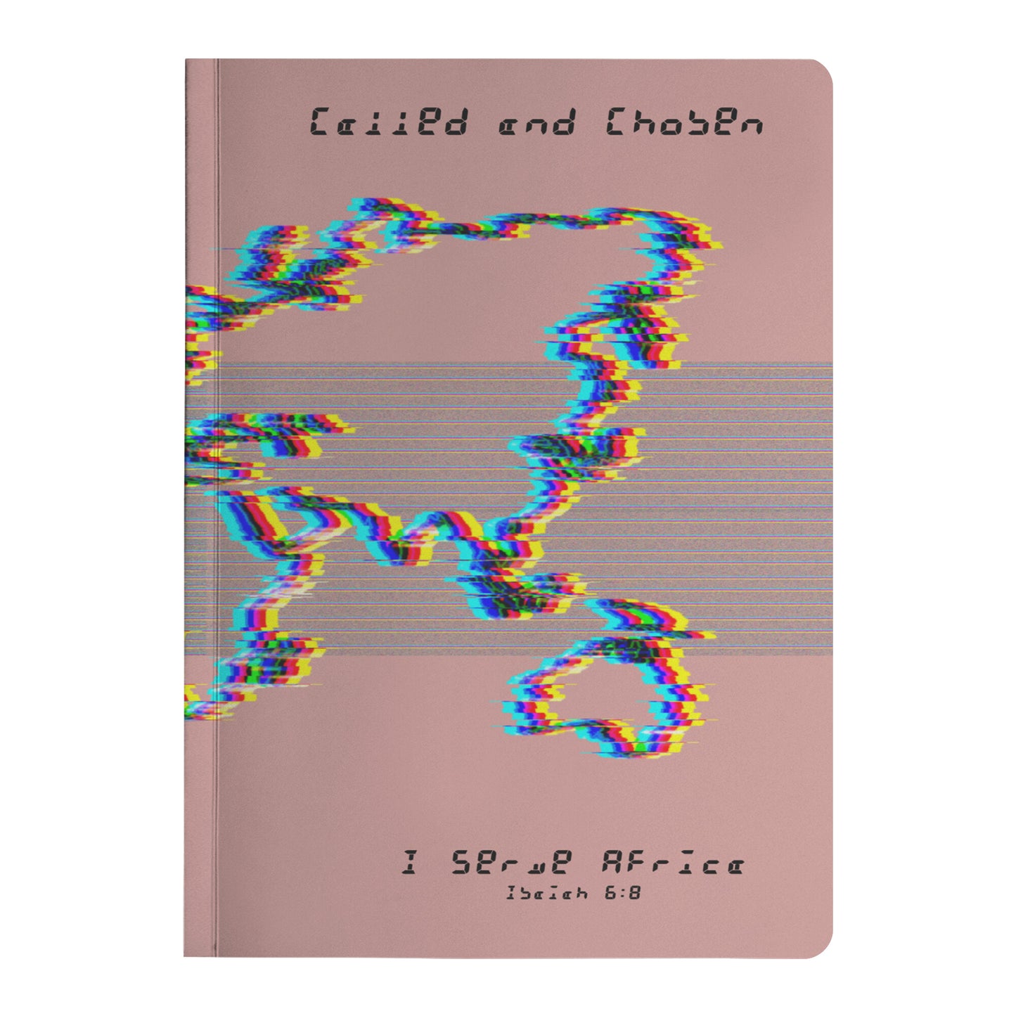 Pink Chromatic Called and Chosen Africa Notebook