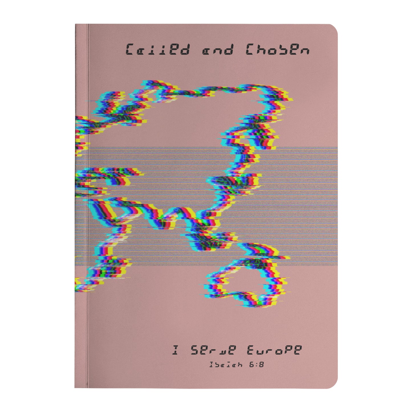 Pink Chromatic Called and Chosen Europe Notebook