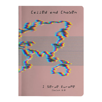 Pink Chromatic Called and Chosen Europe Notebook