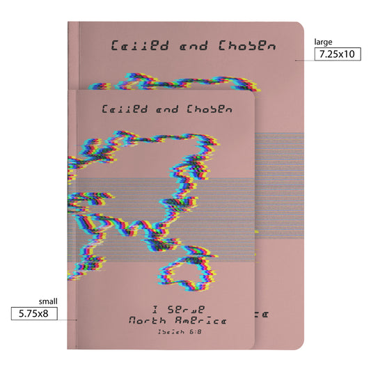 Pink Chromatic Called and Chosen North America Notebook