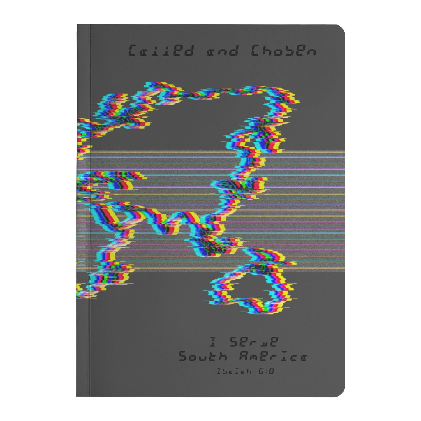 Grey Chromatic Called and Chosen South America Notebook