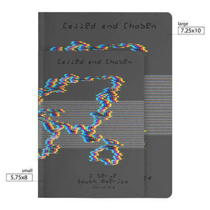Grey Chromatic Called and Chosen South America Notebook