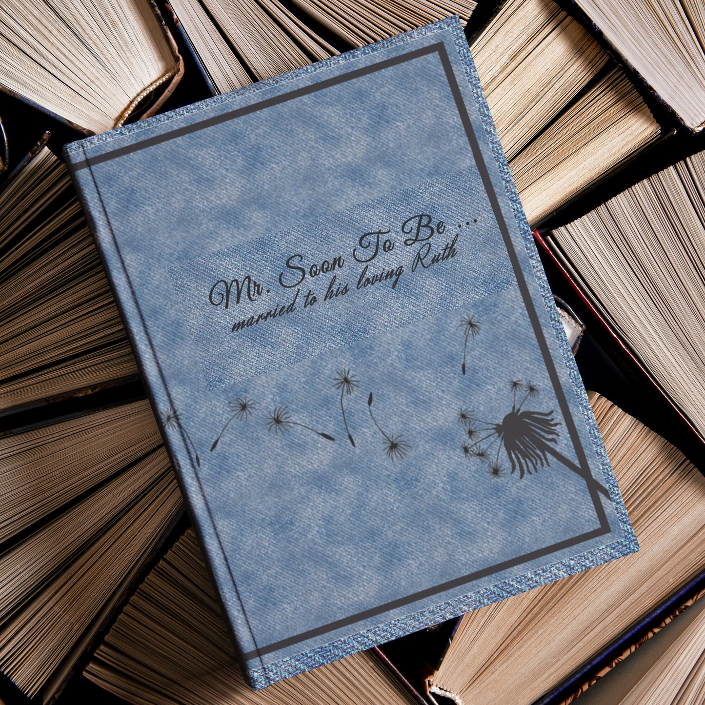 Denim Designed Mr. Soon to Be Journal
