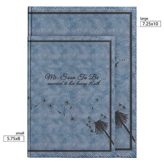 Denim Designed Mr. Soon to Be Journal