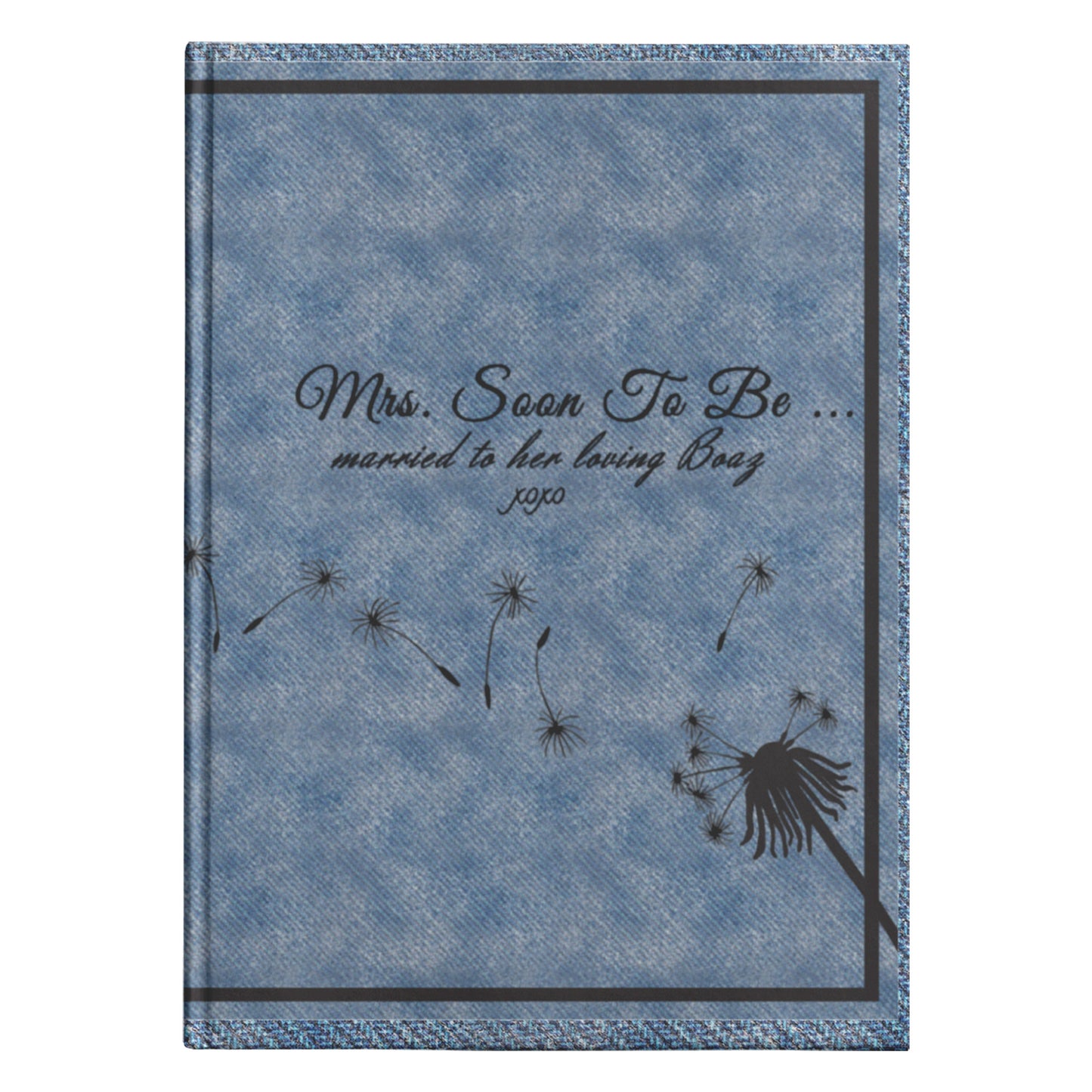 Denim Designed Mrs. Soon to Be Journal