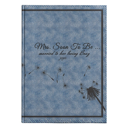 Denim Designed Mrs. Soon to Be Journal