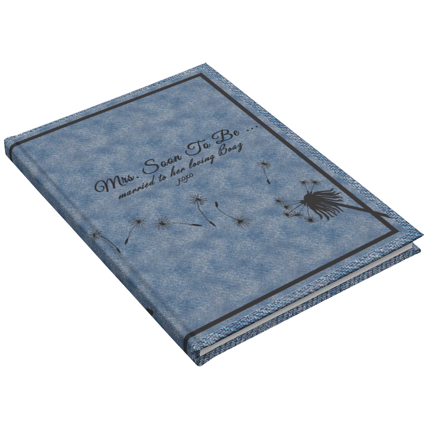 Denim Designed Mrs. Soon to Be Journal