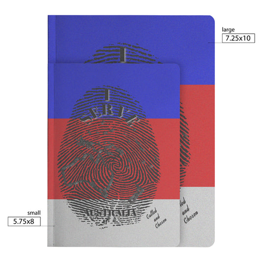 I Serve Australia Fingerprint Notebook