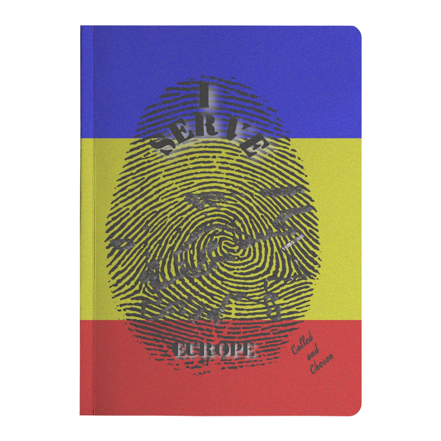 I Serve Europe Fingerprint Notebook