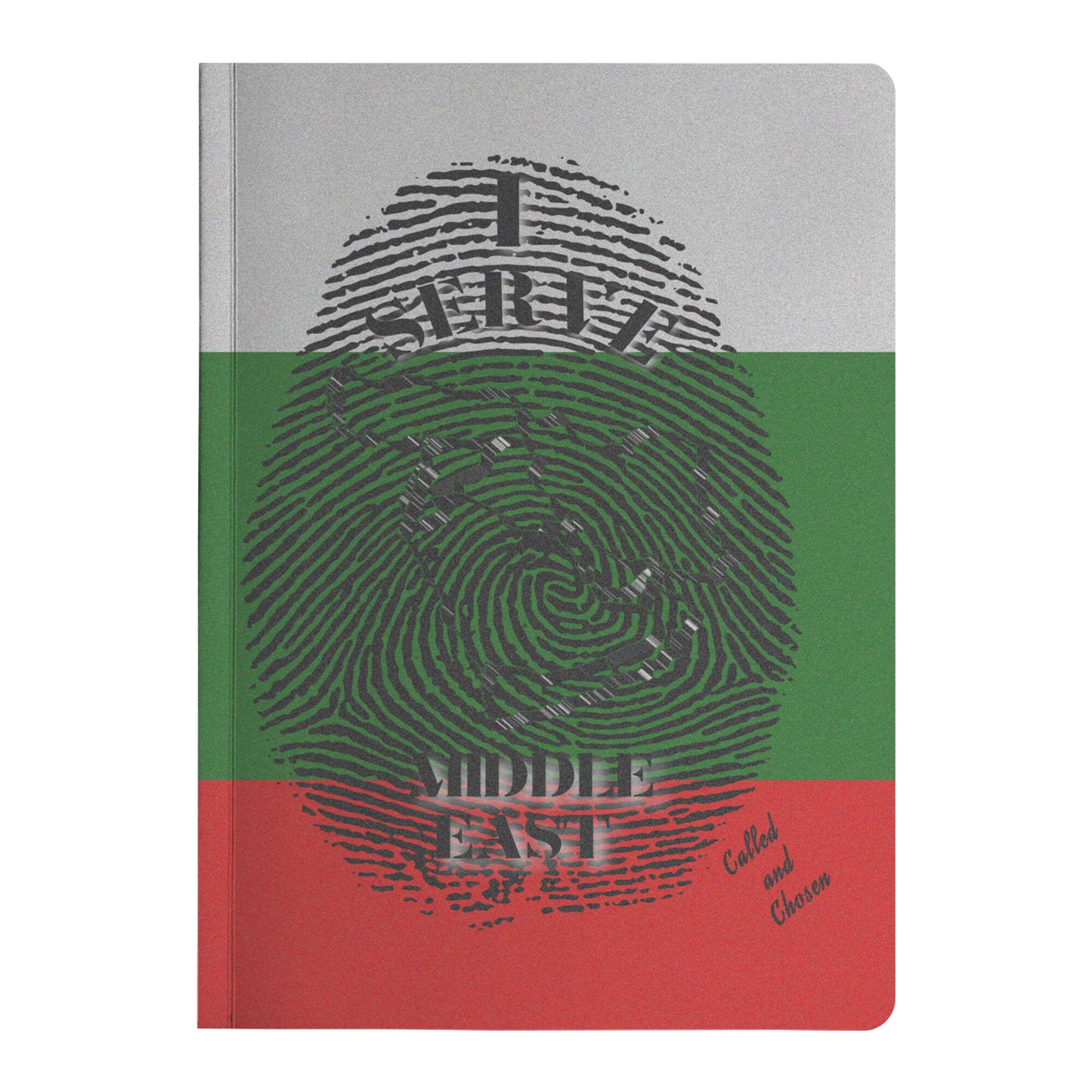 I Serve Middle East Fingerprint Notebook