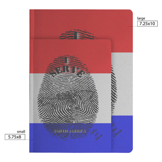 I Serve North America Fingerprint Notebook
